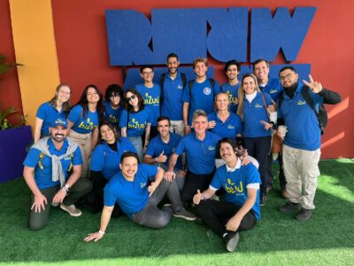 investimentos bizuu - equipe no rio innovation week